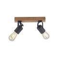 Lampa sufitowa CANOP 2 - punktowa czarny LeuchtenDirekt - 15632-18