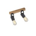Lampa sufitowa CANOP 2 - punktowa czarny LeuchtenDirekt - 15632-18