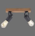 Lampa sufitowa CANOP 2 - punktowa czarny LeuchtenDirekt - 15632-18
