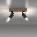 Lampa sufitowa CANOP 2 - punktowa czarny LeuchtenDirekt - 15632-18