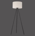 Lampa podłogowa stojąca HOLLY 1 - punktowa czarny LeuchtenDirekt - 19827-18