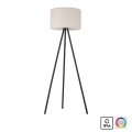 Lampa podłogowa stojąca HOLLY 1 - punktowa czarny LeuchtenDirekt - 19827-18