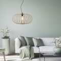 Lampa wisząca sufitowa RACOON 1 - punktowa naturalnego drewna LeuchtenDirekt - 11409-79