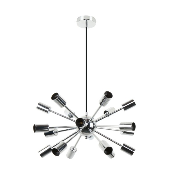 Lampa wisząca żyrandol w stylu industrialnym 18xE27 MANDI A8181-18-CH Zuma Line