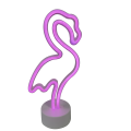 Lampka stołowa neon LED FLAMINGO różowy FM-NB23 Zuma Line