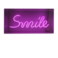 Neon ścienny różowy LED SMILE FM-NLB46 Zuma Line
