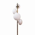 Lampa podłogowa OMI kolor Złoty ozdobne szklane klosze 4xG9 140cm 1177 Zuma Line
