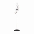 Lampa podłogowa OMI czarna szklane molekularne klosze4*G9 1176 Zuma Line