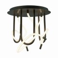 Lampa sufitowa gabinetowa BALBO czarny mat, zintegrowany LED 45W barwa regulowana 2023573-BK Zuma Line