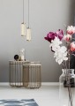 Lampa wisząca zwis z serii CALLY szklany klosz LED 8W regulacja barwy pilot MD3147-1A-3GT Zuma Line