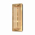 Kinkiet ścienny LED 15W CALLY złoty w stylu glamour pilot do sterowania MB3114-1-3GT Zuma Line