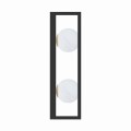 Kinkiet ścienny PIRO kolor czarny, szklane klosze, 2*G9 + LED 13W 3000-6000K- MB3115-2-3BT Zuma Line