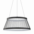 Lampa wisząca z drucianym kloszem BALU kolor czarny, LED 53W 2700-6000K - MD3328-2M-3BT Zuma Line