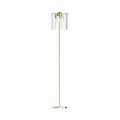 Lampa podłogowa złota 145 cm NIRA, szklany klosz, 3*E14 do stylowego salonu - ML3523-3-EGN Zuma Line