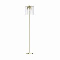 Lampa podłogowa złota 145 cm NIRA, szklany klosz, 3*E14 do stylowego salonu - ML3523-3-EGN Zuma Line