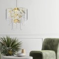 Lampa wisząca w stylu glamour NIRA złota, do salonu nad stół - MD3523-14L-EGN Zuma Line