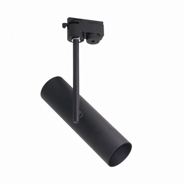 Reflektorek regulowany jednofazowy LISA kolor czarny tuba, źródło GU10 TLS004-BK Zuma Line