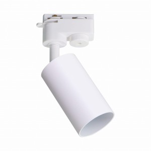Spot do systemu szynowego 1 obwodowy TUBE kolor biały GU10 TLS001-WH Zuma Line