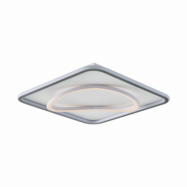 Symetryczny plafon sufitowy LENS złoto-czarny LED 32W 3000K do sypialni - MX3889-1B-3BGT Zuma Line