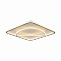 Symetryczny plafon sufitowy LENS złoto-czarny LED 32W 3000K do sypialni - MX3889-1B-3BGT Zuma Line