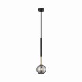 Lampa wisząca ARCTURUS pojedynczy zwis z szklanym kloszem  - P0574-01F-SDFZ Zuma Line