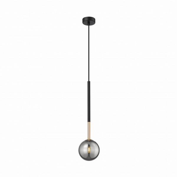 Lampa wisząca ARCTURUS pojedynczy zwis z szklanym kloszem  - P0574-01F-SDFZ Zuma Line
